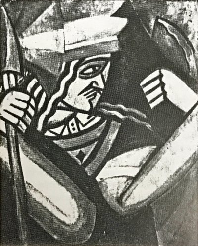 Sota de diamantes de Olga Rozanova
